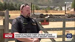 Utah police chief on leave over concerns about recent arrest