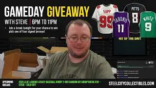 2025 Gold Rush Autographed Basketball Jersey Ser 3 6-Box Case Random 4-Player Group Break #1 - Steve