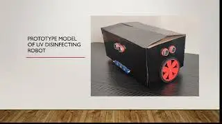Automatic Surface disinfecting ROBOT using UV light