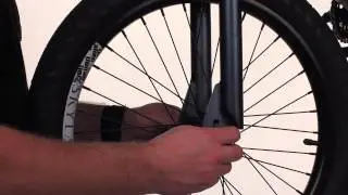 Diamondback Tech:BMX Front Wheel Installation