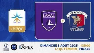 🔴 MATCH COMPLET &ndash; Ligue 1 Qu&eacute;bec FINALE F&Eacute;MININE : CF Laval vs CS Mont-Royal Outremont 🔴
