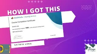 How to Get MATLAB Certificate for free?(Telugu).