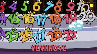 Italian Numbers 1-31 | Songs for Kids | Language Angels