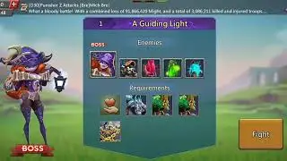 Grim Wolf Limited Challenge Stage-1|Lords Mobile