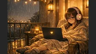 Cozy Outdoor Study Lo Fi Calm Focus & Warm Ambience