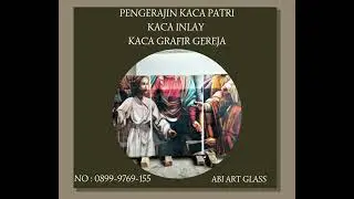 Kaca Stained Kaca Patri Grafir Inlay Gereja Pangkal Pinang WA : 0895-2981-4712