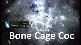 Path of Exile 2 - Bone Cage Coc (Frost wall & Comet) Bloodmage