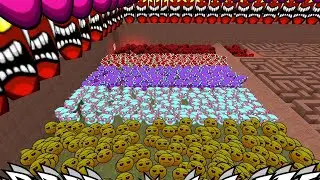 1000 Rageface Orb Nextbots Battle for Control!