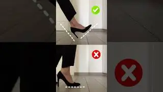TRUCCHETTO PER CAMMINARE CON LE SCARPE COL TACCO 👠
