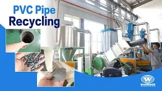 Plastic Recycling Machine丨PVC PE HDPE PPR Plastic Pipe Crusher Machine Pipe Grinding for Powder