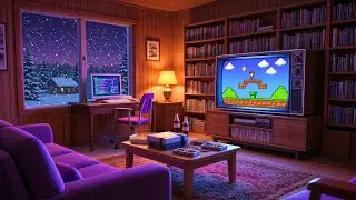 Retro Room 1985 | 🌌 Retro Synthwave Lofi Music | 80s Nostalgia Radio to Work, Relax & Game 🎮