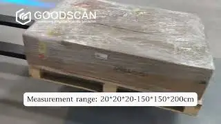 Palletized cargo volume measuring device GS300, accuracy 1.5cm