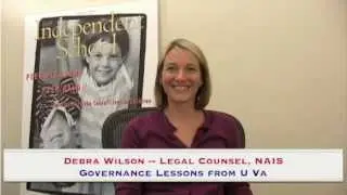 Governance Lessons from U Va