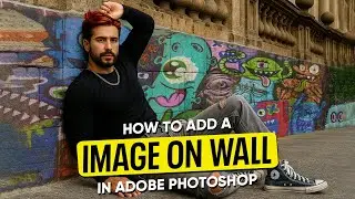 How To Add Image on Wall in Photoshop | Photoshop Tutorial 2025 | Am Graphix