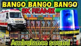Bango bango face to face competition ☠️sk reamix nandakumar se ambulance sound #viral #2025 🔊new