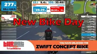 New Bike Day - Zwift Concept Z1