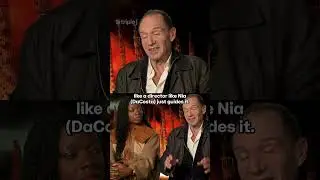 ralph fiennes dropping acting wisdom with nia da costa for 28 years later: the bone temple