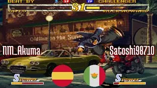 FT5 @garou: NM_Akuma (ES) vs Satoshi98710 (MX) [Garou Mark of the Wolves Fightcade] Mar 15