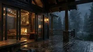 Sleep Instantly with Heavy Rain & Thunder Sounds (No Music)