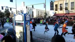 Anchorage's Fur Rendezvous: Running of the Reindeer