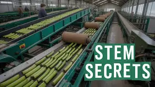 5 Facts About the World&rsquo;s Biggest Banana Stem Factory (Must watch)