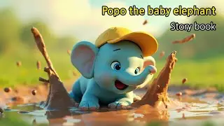 Popo the Baby Elephant 🐘| [Family Story Time] A Story About Courage and Kindness for Kids