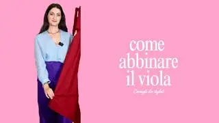 COME ABBINARE IL VIOLA CON STILE