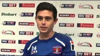 Wigan Athletic loanee Danny Redmond on his loan spell - 27 Feb 14