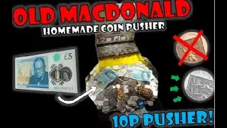 10p Homemade Coin Pusher! - Attempts to win &pound;5 notes 💲 and keyrings!