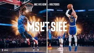 🔥 Thunder vs Warriors Highlights 2025 | OKC vs GSW Full Game Recap & Top Plays