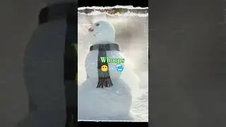 🥶 Whoops!!! Cutest Snowman Building Fails!!! But Wait...