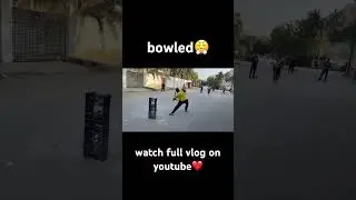 bowled💪#cricketlover #greenparkstadium #cricketgame #cricket #cricketgreen