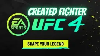 Created Fighter UFC 4 - Online Quick fight