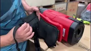 How to Replace the Backpack Straps &ndash; Sanitmax SM05 Backpack Vacuum Cleaner