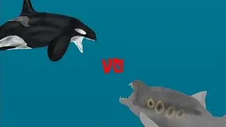 orcinus orca vs dunkleosteus terrelli | DC2 animation | for Leviathan The World @DoctorMobile-w1c