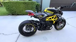 Up For Sale 2019 MV Agusta Dragster 800 RR Pirelli one of 200 special editions! Only 993 Miles!