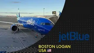 Airbus A321neo LR | Take Off | JetBlue | Boston to London Heathrow | 20/03/2025