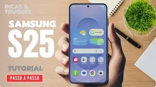 Como colocar no modo escuro no Samsung Galaxy S25 PLUS