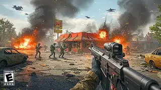 RUSSIA ATTACKS AMERICA! (Wolverines) | COD MW2 - EPIC Suburban Battle (2K 60FPS)