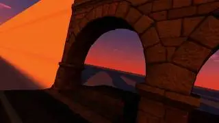 Part of Segovia Aqueduct Demo in VR with Unreal Engine 4