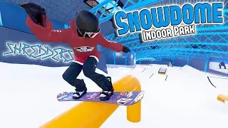 Indoor Terrain Park Called The Snow Dome | Shredders