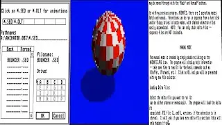ATARI ST Animate 3 By Tom Hudson & BOUNCER AMIGA BOING BALL 1987 UTILITY TOOL ANIMATION & EXAMPLE GR