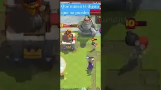 Larry God, T&uacute; puedes. Clash Royale #clashroyale #pekka #bruja #larry #viralvideo