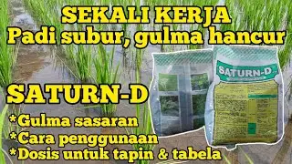CARA MENGGUNAKAN SATURN-D YANG TEPAT.