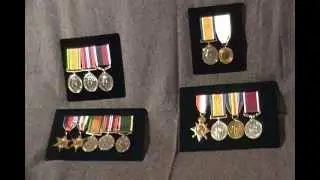 WW1 WW2 British military Campaign Medal collection Militaria Medals Long Service RAF Army