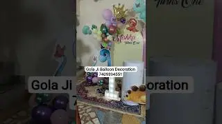 theme decoration #youtubeshorts #youtubechannel #shortsfeed #shortvideo #balloonartist