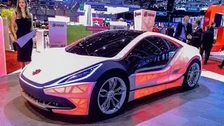 Bosch concept car at the 2016 CES show
