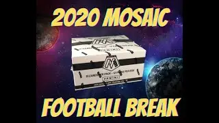 2020 Mosaic Football Full 12-Pack Cello Box Break - This Was a BUST Until...