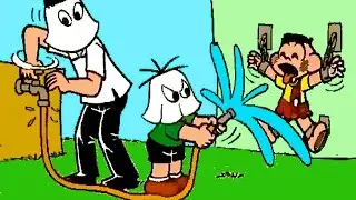 A MAGALI N&Atilde;O QUER TOMAR REM&Eacute;DIO! GIBI DA TURMA DA M&Ocirc;NICA - QUADRINHOS DA TURMA DA M&Ocirc;NICA