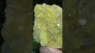 Природные кристаллы серы... Но что означает 